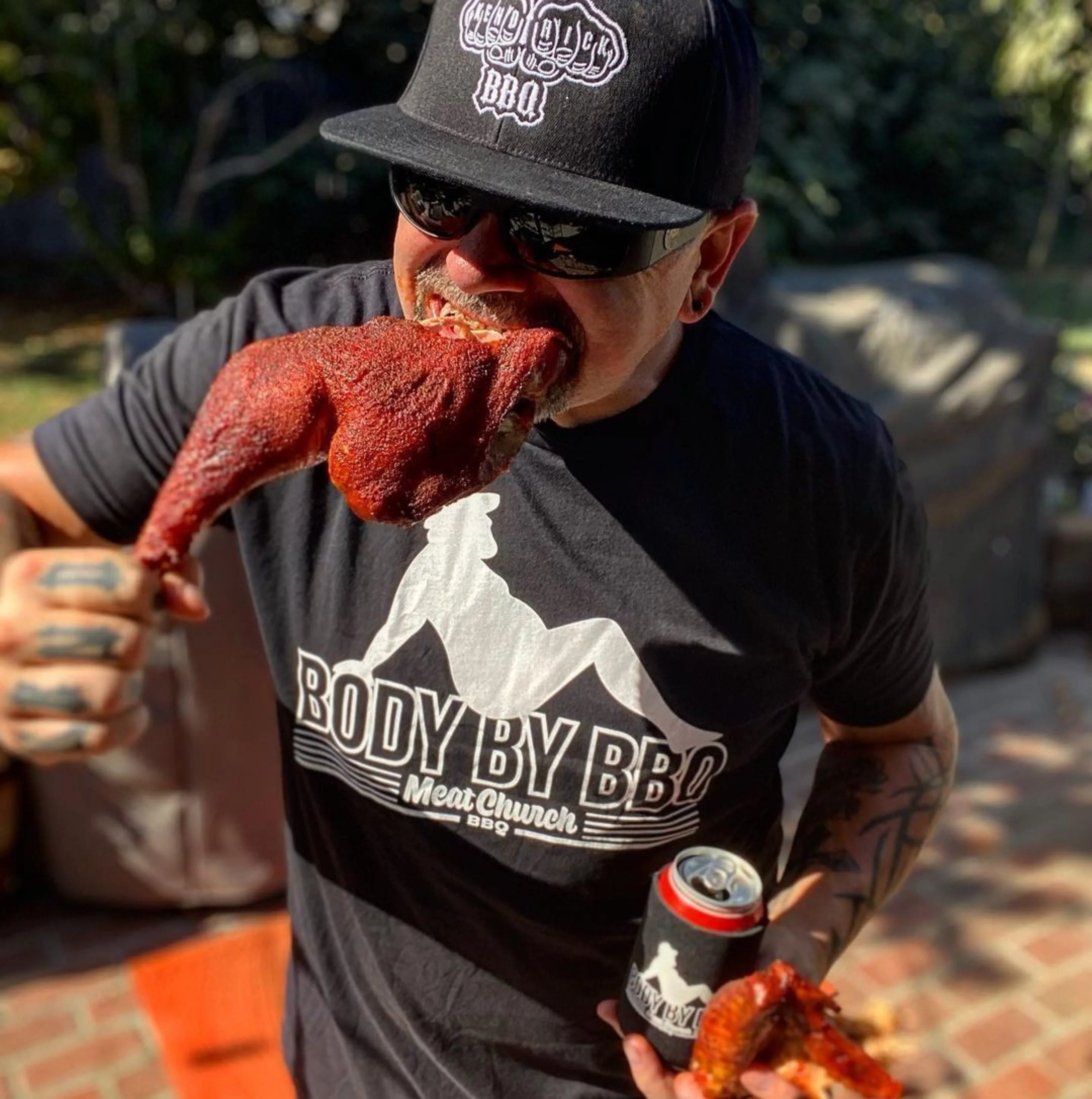 Body by BBQ T-Shirt - Image 3