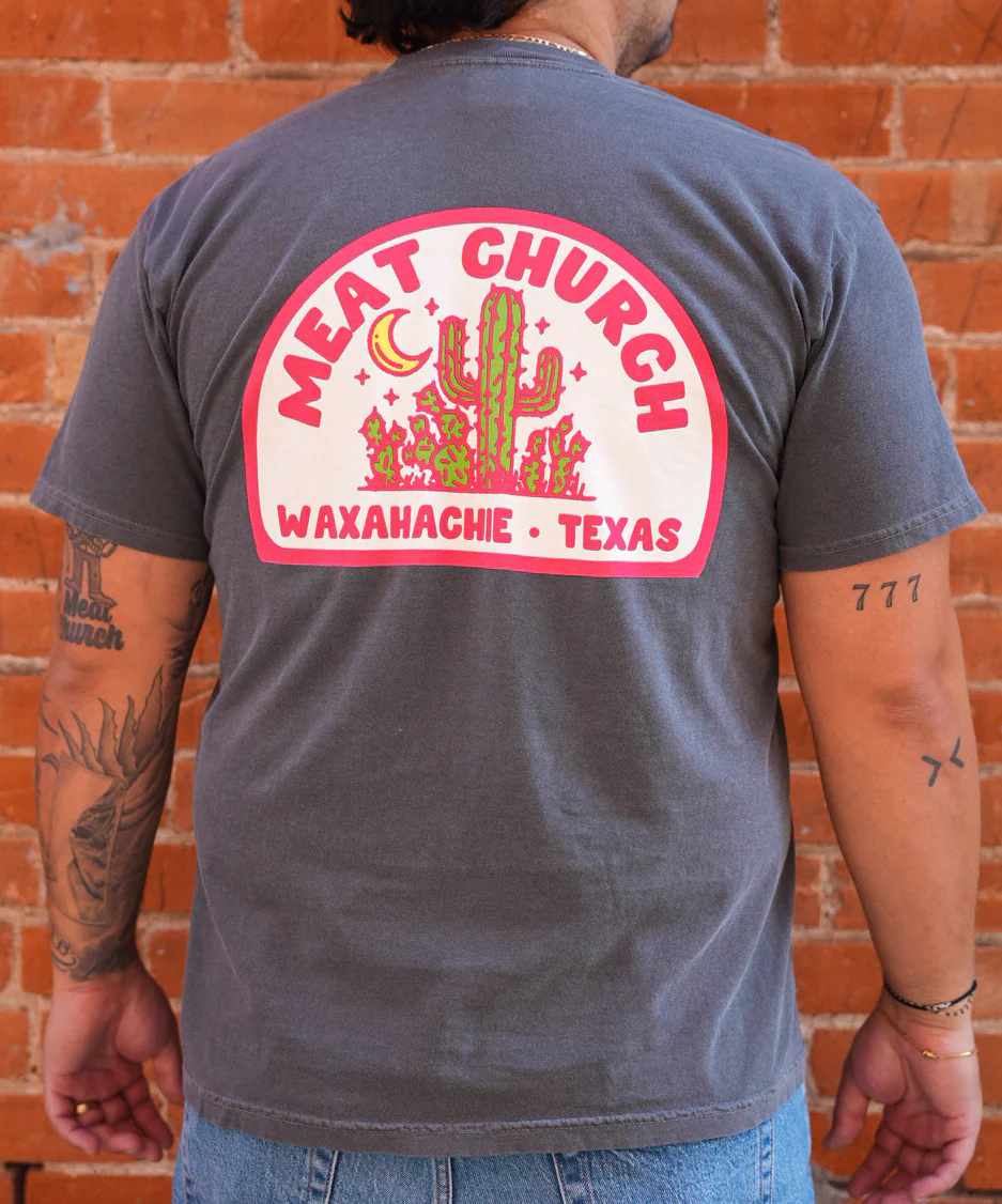Meat Church Cactus T-Shirt - Image 3