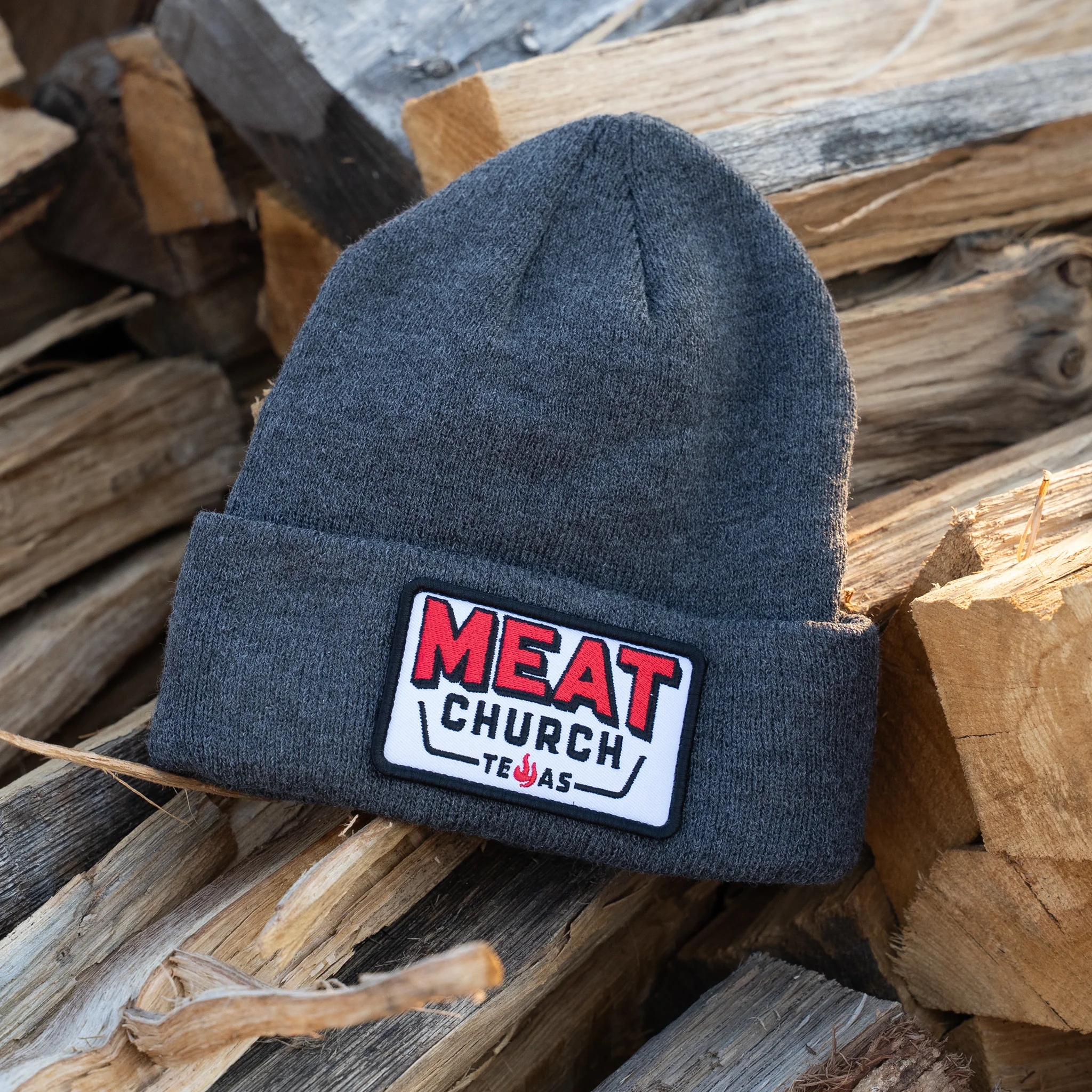 Meat Church Patch Beanie - Image 2