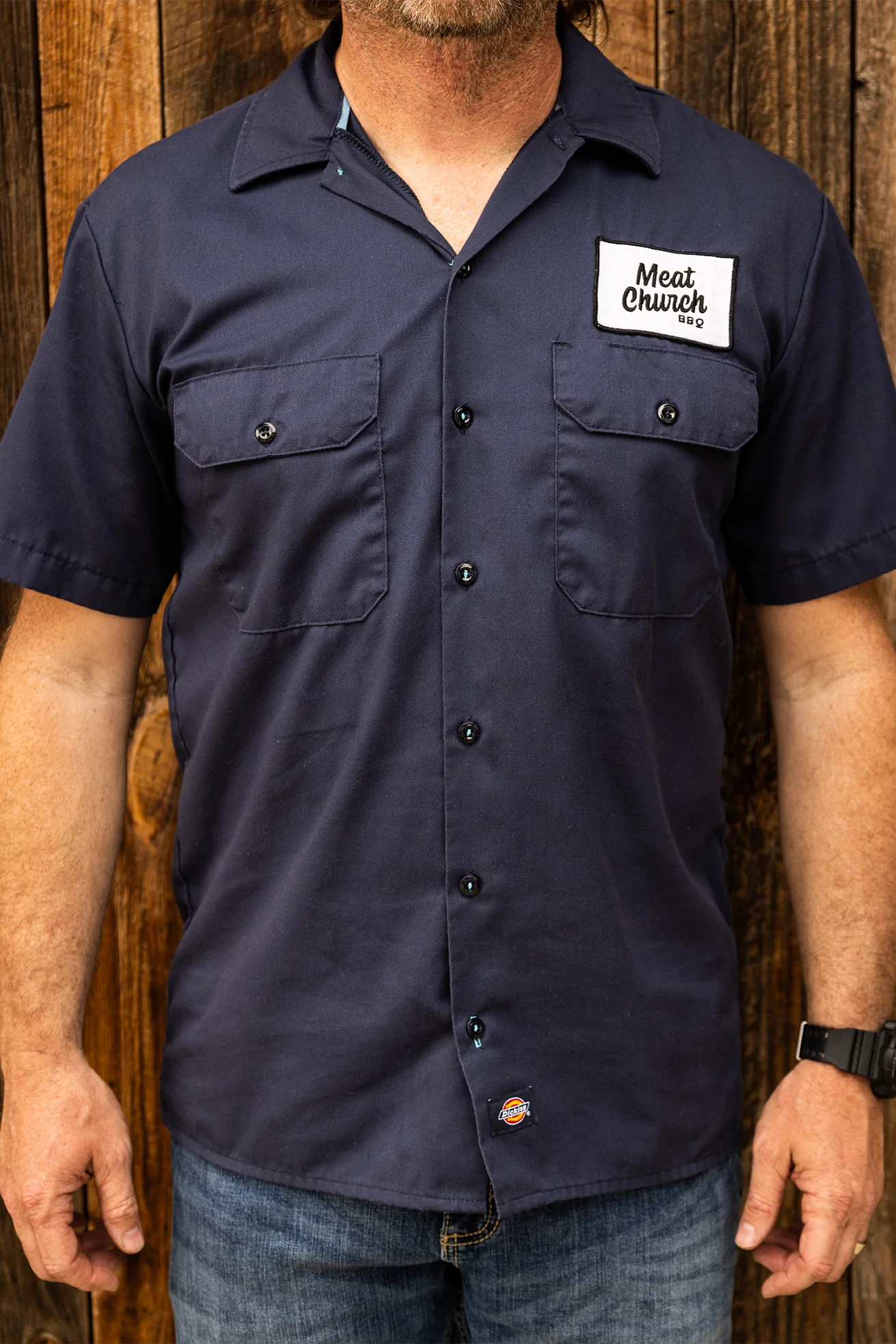 Meat Church Dickies Work Shirt - Image 2