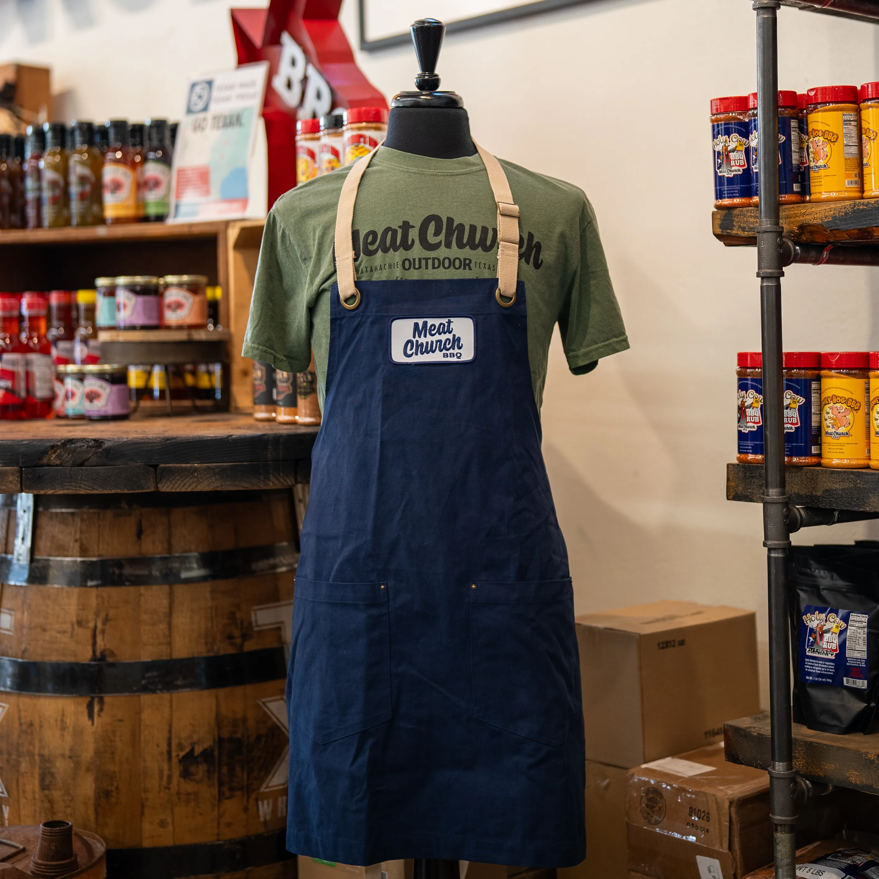 Rustic Meat Church Apron - Image 3